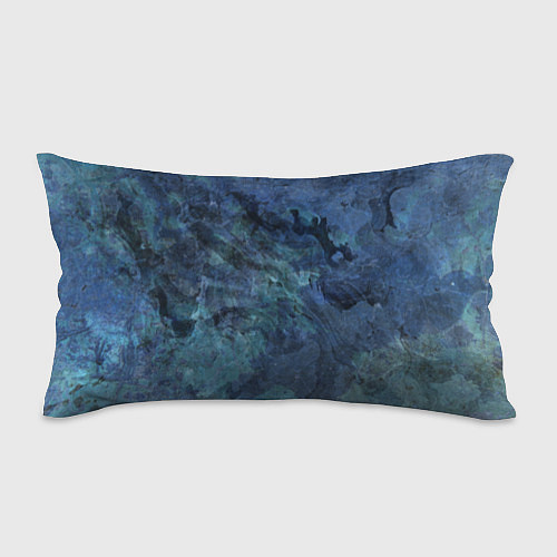 Подушка-антистресс Абстракция - dark blue sea stone / 3D-принт – фото 1