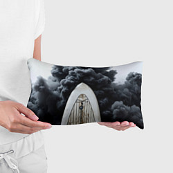 Подушка-антистресс Сапборд в черном дыму, цвет: 3D-принт — фото 2