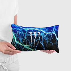 Подушка-антистресс Monster energy electro, цвет: 3D-принт — фото 2