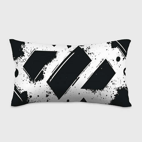 Подушка-антистресс Color black white / 3D-принт – фото 1