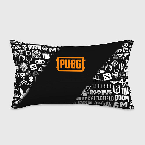 Подушка-антистресс Pubg логотипы игр / 3D-принт – фото 1