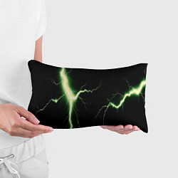 Подушка-антистресс Lightning yellow текстура, цвет: 3D-принт — фото 2
