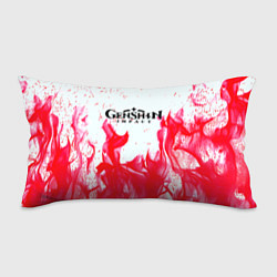 Подушка-антистресс Genshin Impact pink flame