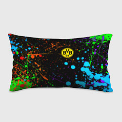 Подушка-антистресс Borussia neon splash, цвет: 3D-принт