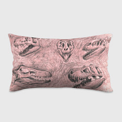 Подушка-антистресс Черепа динозавров - эскиз