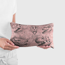 Подушка-антистресс Черепа динозавров - эскиз, цвет: 3D-принт — фото 2