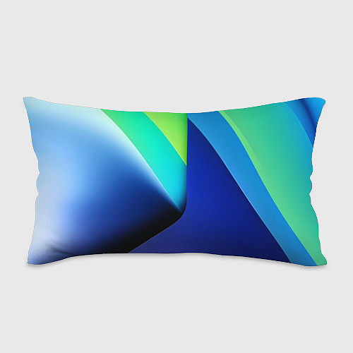 Подушка-антистресс Color blue green / 3D-принт – фото 1