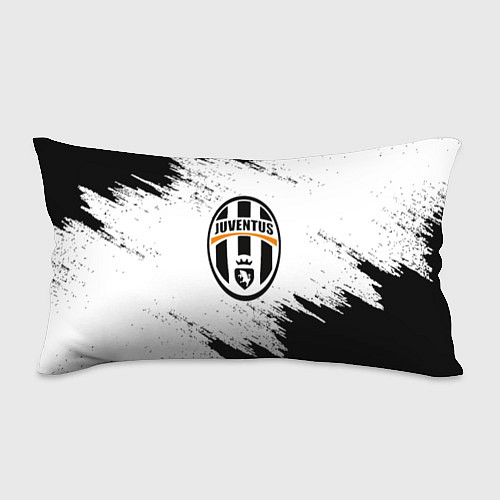 Подушка-антистресс Juventus черно белые краски / 3D-принт – фото 1