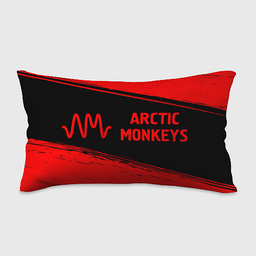 Подушка-антистресс Arctic Monkeys - red gradient по-горизонтали / 3D-принт – фото 1