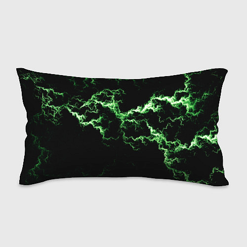 Подушка-антистресс Lightning green glow / 3D-принт – фото 1