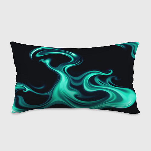 Подушка-антистресс Color turquoise black / 3D-принт – фото 1