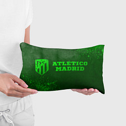 Подушка-антистресс Atletico Madrid - green gradient по-горизонтали, цвет: 3D-принт — фото 2