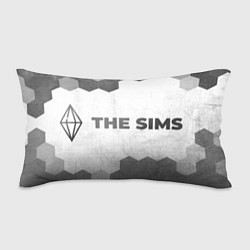 Подушка-антистресс The Sims - white gradient по-горизонтали, цвет: 3D-принт