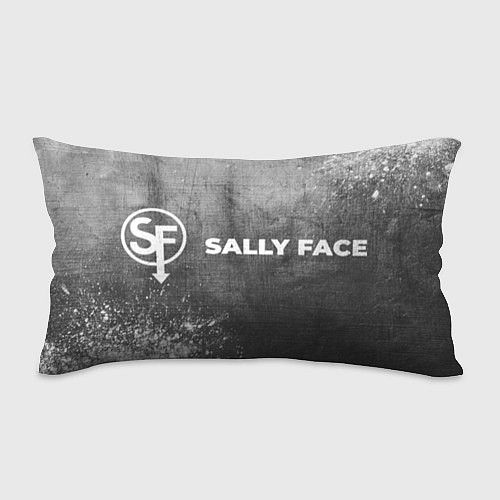 Подушка-антистресс Sally Face - grey gradient по-горизонтали / 3D-принт – фото 1