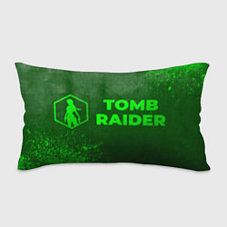 Подушка-антистресс Tomb Raider - green gradient по-горизонтали