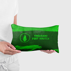 Подушка-антистресс Thousand Foot Krutch - green gradient по-горизонта, цвет: 3D-принт — фото 2