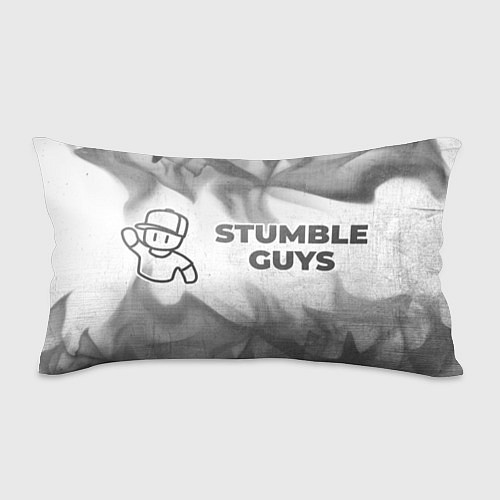 Подушка-антистресс Stumble Guys - white gradient по-горизонтали / 3D-принт – фото 1