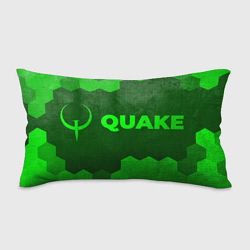 Подушка-антистресс Quake - green gradient по-горизонтали / 3D-принт – фото 1