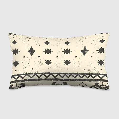 Подушка-антистресс Африканские примитивные узоры / 3D-принт – фото 1