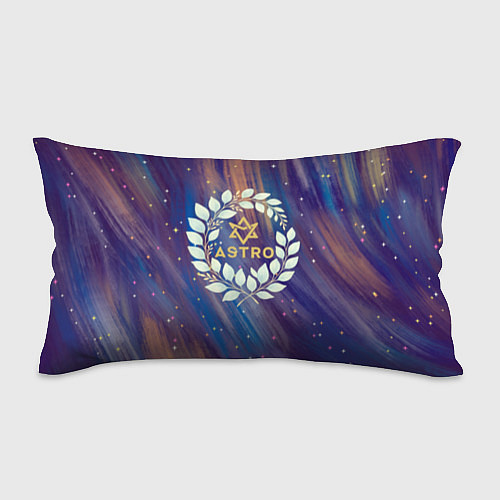 Подушка-антистресс Astro лого в венке из листьев / 3D-принт – фото 1