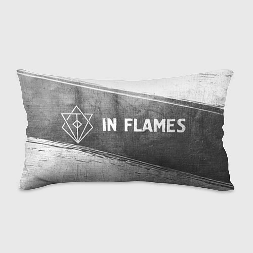 Подушка-антистресс In Flames - grey gradient по-горизонтали / 3D-принт – фото 1