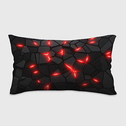 Подушка-антистресс Красная неоновая броня