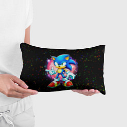 Подушка-антистресс Sonic in space, цвет: 3D-принт — фото 2