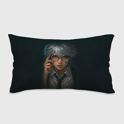Подушка-антистресс Стильный мужчина в очках / 3D-принт – фото 1