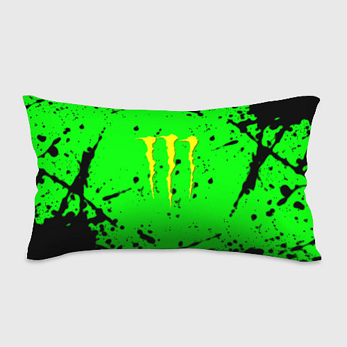 Подушка-антистресс Monster energy кислотные брызги / 3D-принт – фото 1