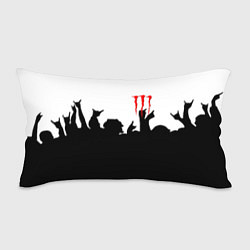 Подушка-антистресс Monster energy rock black, цвет: 3D-принт