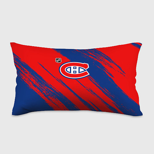 Подушка-антистресс Монреаль Канадиенс - брызги / 3D-принт – фото 1