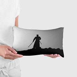 Подушка-антистресс Самурай в поле, цвет: 3D-принт — фото 2