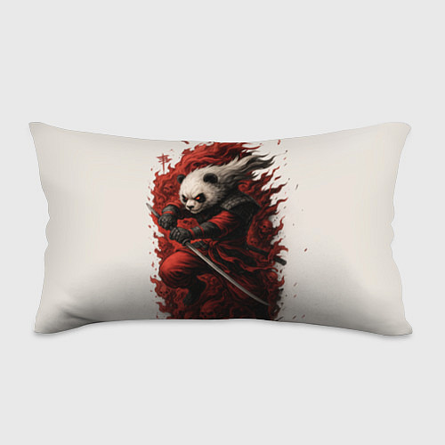 Подушка-антистресс Демоническая панда самурай - нейроарт / 3D-принт – фото 1