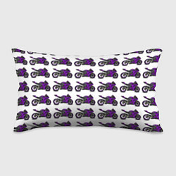 Подушка-антистресс Motorcycle purple