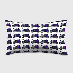 Подушка-антистресс Motorcycle purple gloss