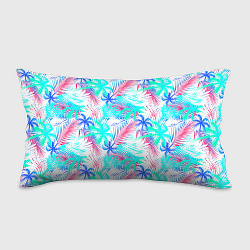 Подушка-антистресс Palm blue light blue / 3D-принт – фото 1