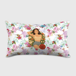 Подушка-антистресс Lana Del Rey в полевых цветах