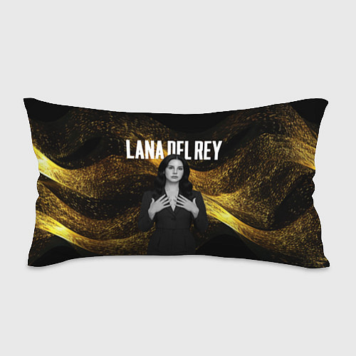 Подушка-антистресс Lana Del Rey в черном платье / 3D-принт – фото 1