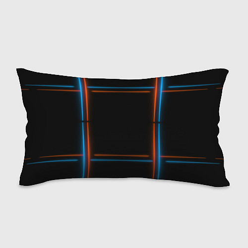 Подушка-антистресс Neon black red blue / 3D-принт – фото 1