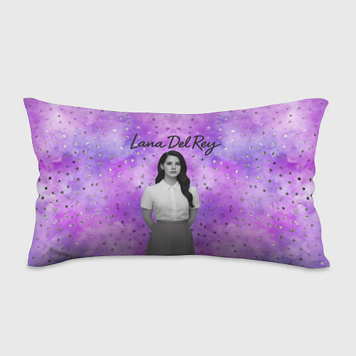 Подушка-антистресс Lana Del Rey в черно-белом / 3D-принт – фото 1