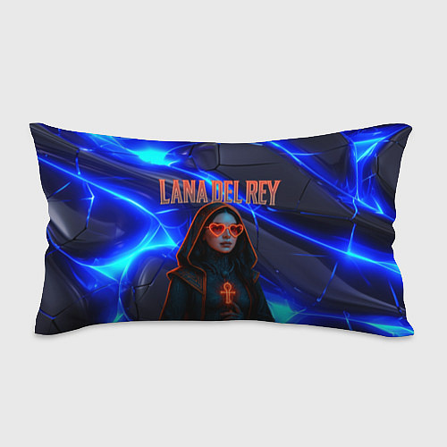 Подушка-антистресс Lana Del Rey киберпанк / 3D-принт – фото 1