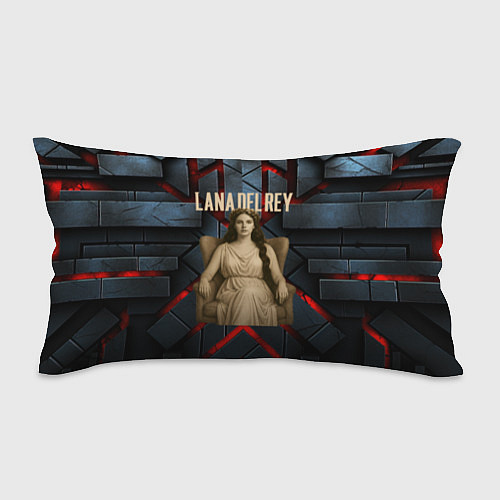 Подушка-антистресс Lana Del Rey в греческом стиле на троне / 3D-принт – фото 1