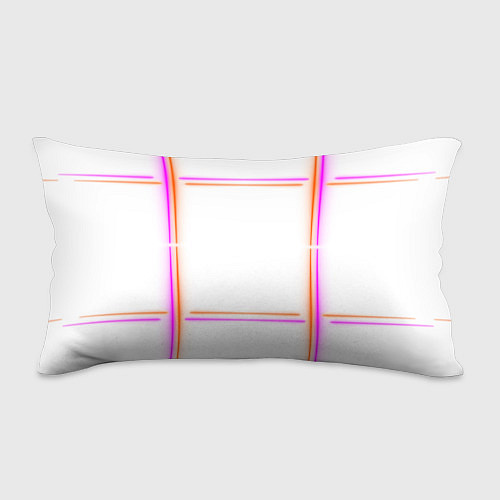 Подушка-антистресс Neon white orange pink / 3D-принт – фото 1