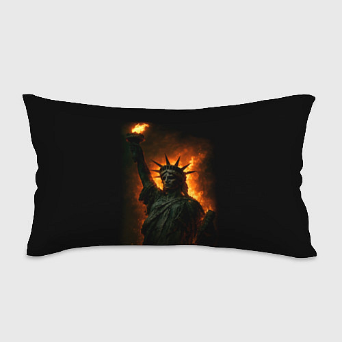 Подушка-антистресс Статуя свободы в огне / 3D-принт – фото 1