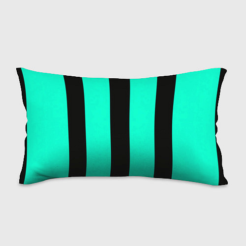 Подушка-антистресс Color light blue white line / 3D-принт – фото 1