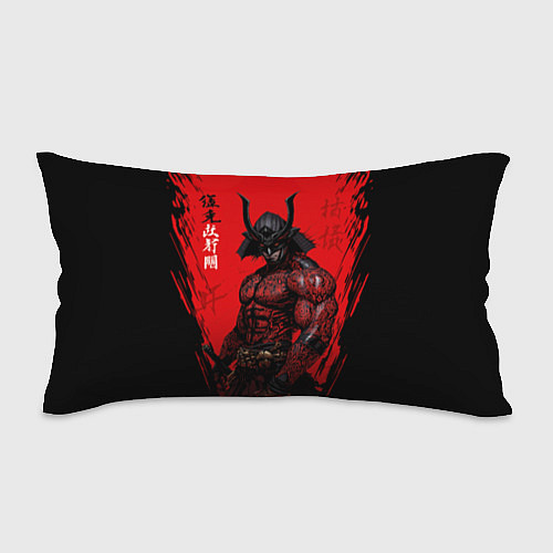 Подушка-антистресс Демон Они самурай / 3D-принт – фото 1