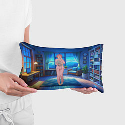 Подушка-антистресс Сиратори Айра хочет спать, цвет: 3D-принт — фото 2