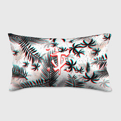 Подушка-антистресс Doom тропики глитч, цвет: 3D-принт