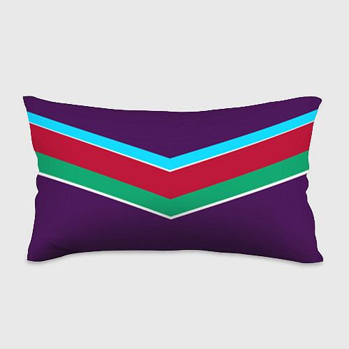 Подушка-антистресс Фиолетовый с полосами / 3D-принт – фото 1