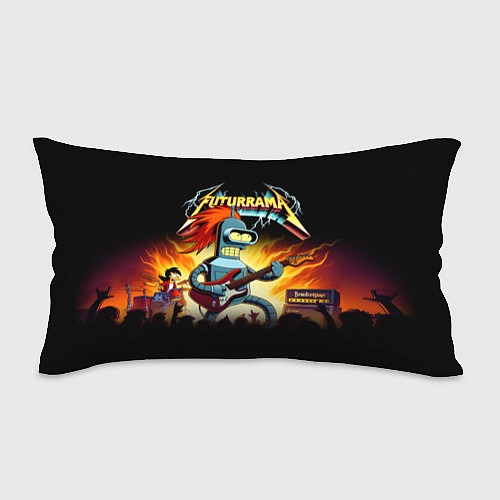 Подушка-антистресс Bender is a hard rock guitarist - Futurama / 3D-принт – фото 1